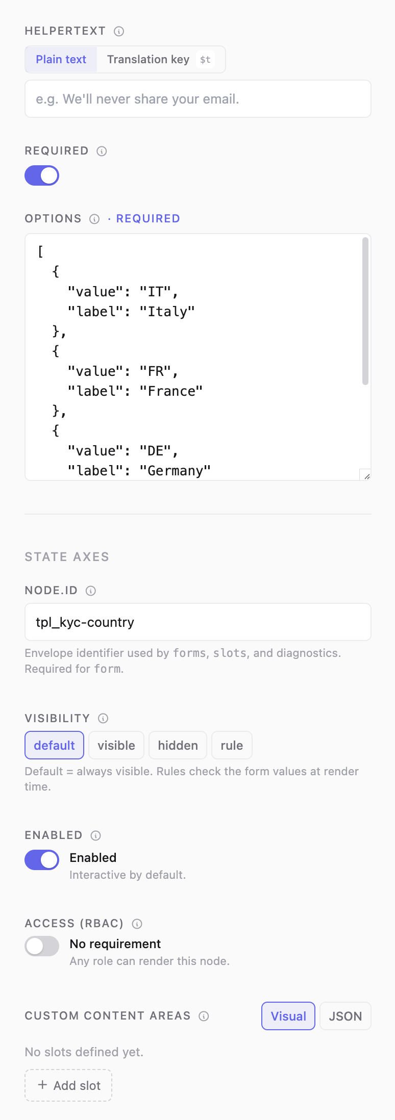 The typed inspector